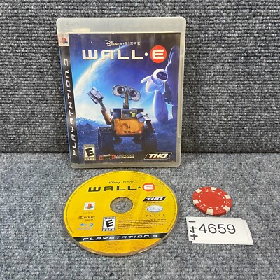 Wall-E PlayStation 3 PS3 Water Damage on Artwork VGC