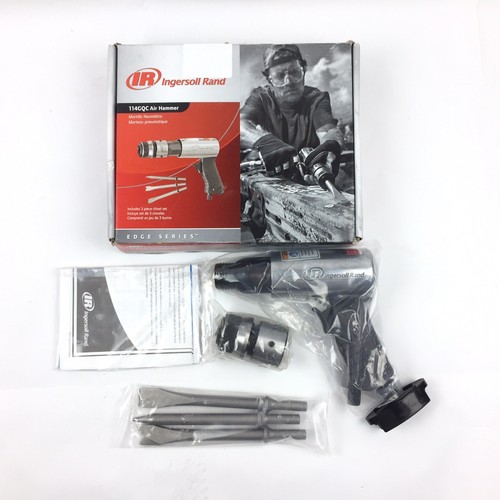 Air Hammer Chisel Ingersoll Rand Pneumatic Long Barrel Blade Impact Heavy Duty