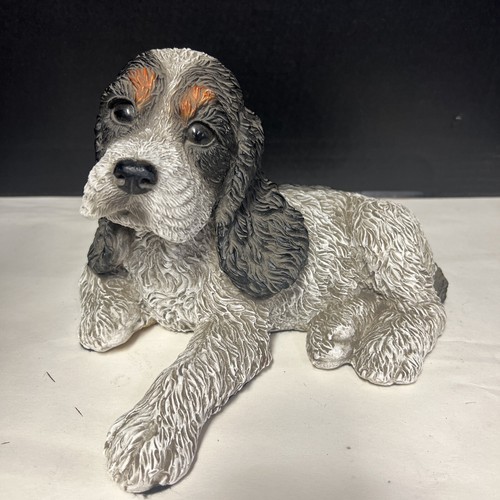 Vintage Castagna Infrangible Line Cocker Dog Statue, 9