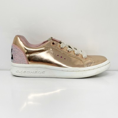 

Skechers Girls Omne Smile Backs 84449L Золото Повседневная обувь Кроссовки Размер 11,5, Золотой, Omne Smile Backs