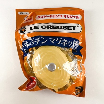 Le Creuset Cocotte Japonaise Magnet Yellow DyDo Drink Promo Japan Mini Pot