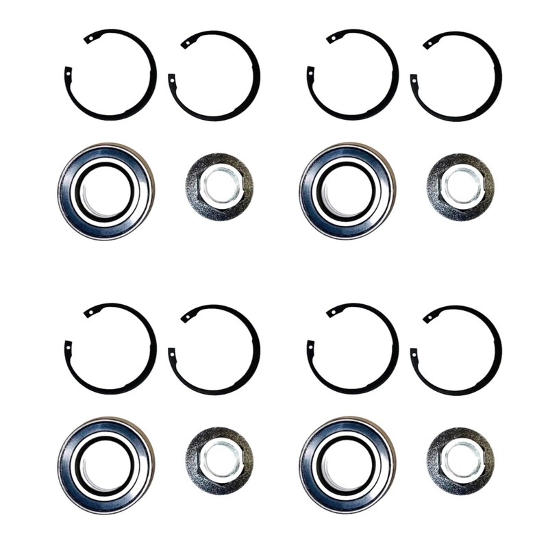 4x Radlagersatz Set 34x64x37 Passend F. Knott Bpw Alko 1224801 47305v 45887.10