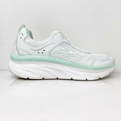 

Skechers Womens D Lux Walker 149023 Белые кроссовки Кроссовки Размер 7.5, Белый, D Lux Walker