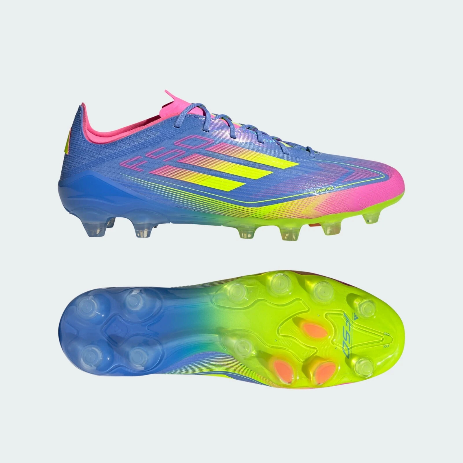 adidas F50 Elite HG IE1283 Blue Fusion / Lucid Lemon / Lucid