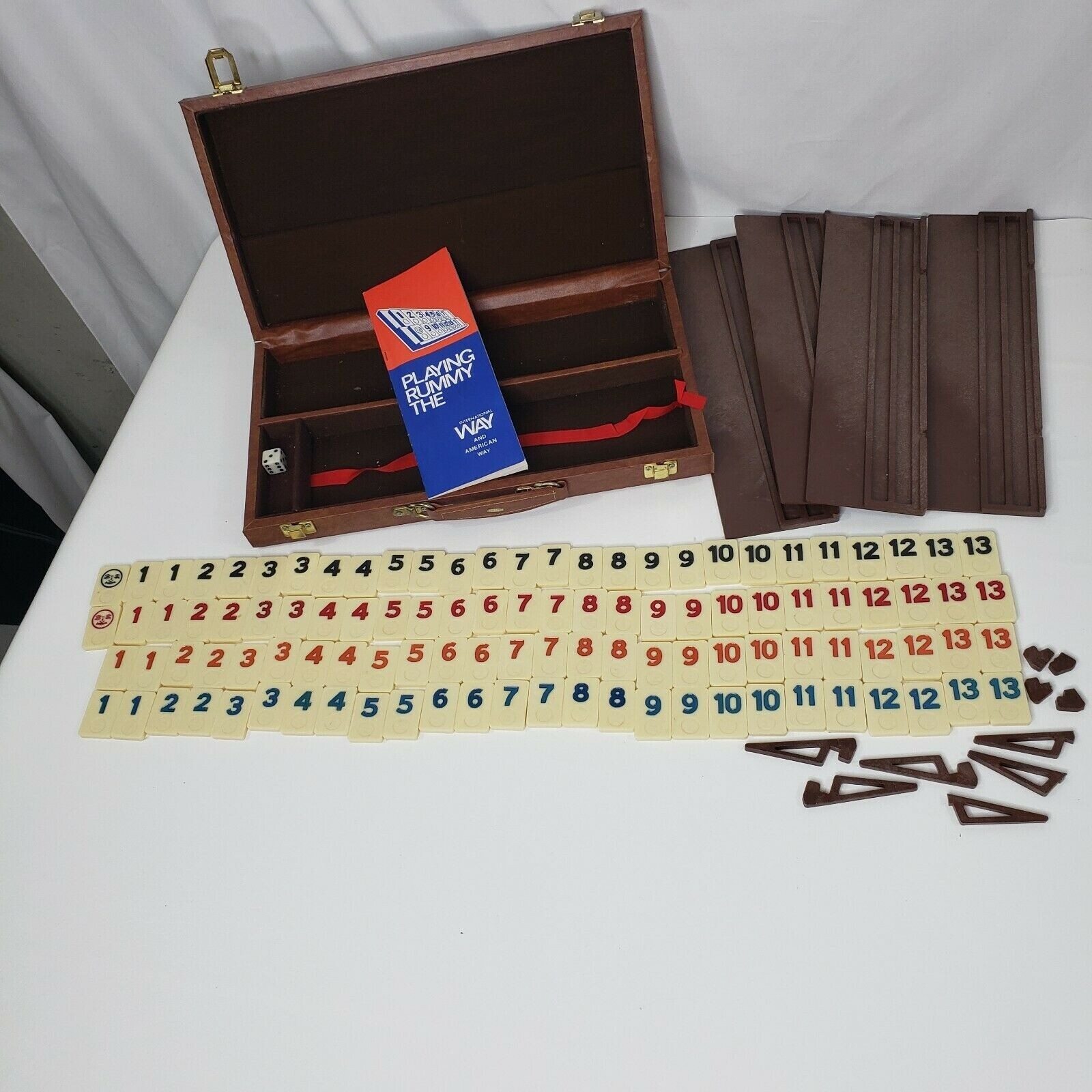 _ Rumy   Rummy Cube Game Four Players Edition, Deluxe 106 Tiles Rummy