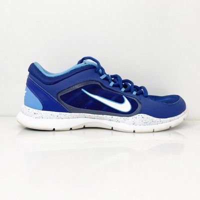 

Nike Womens Flex Trainer 643083-403 Синие кроссовки для бега, размер 5, Синий, Flex Trainer