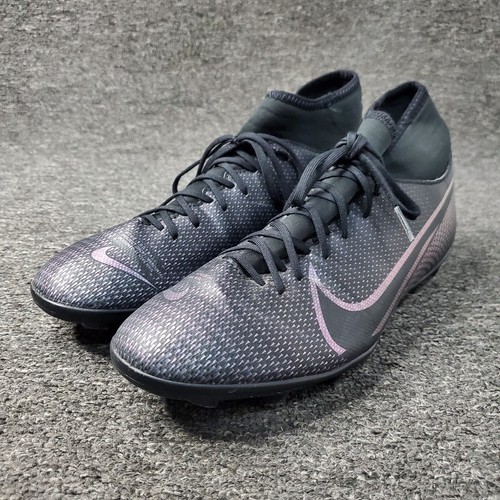 Nike Mercurial ブラック シューズ 未使用タグ付き Nike Shoes Mens US Sz 8 Black Mercurial Superfly 7 Club FG