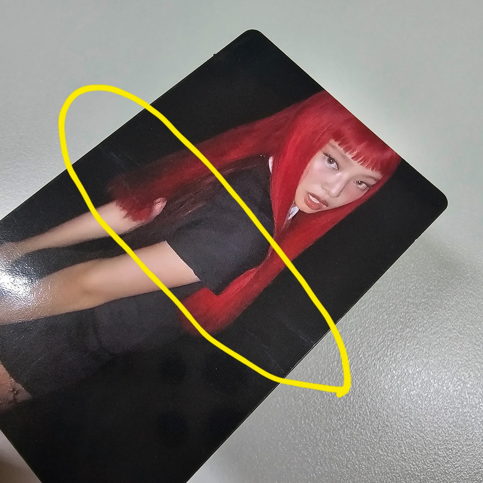 Jennie The 1st Studio Album Ruby Official Photocard Postcard