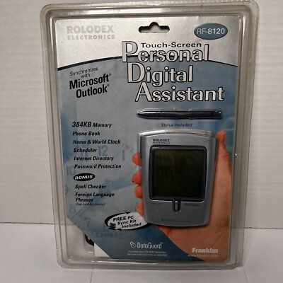 Rolodex Electronics - Touch Screen Personal Digital Assistant RF-8120 NEW