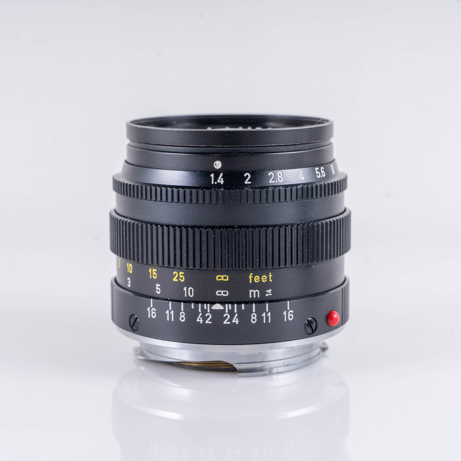 LEITZ Leica Summilux M 50mm/F1.4 E43 Ver.II V2 Black Lens