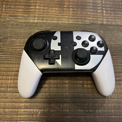 Super Smash Nintendo Switch Pro Wireless Controller HAC-013 FOR REPAIR Joystick