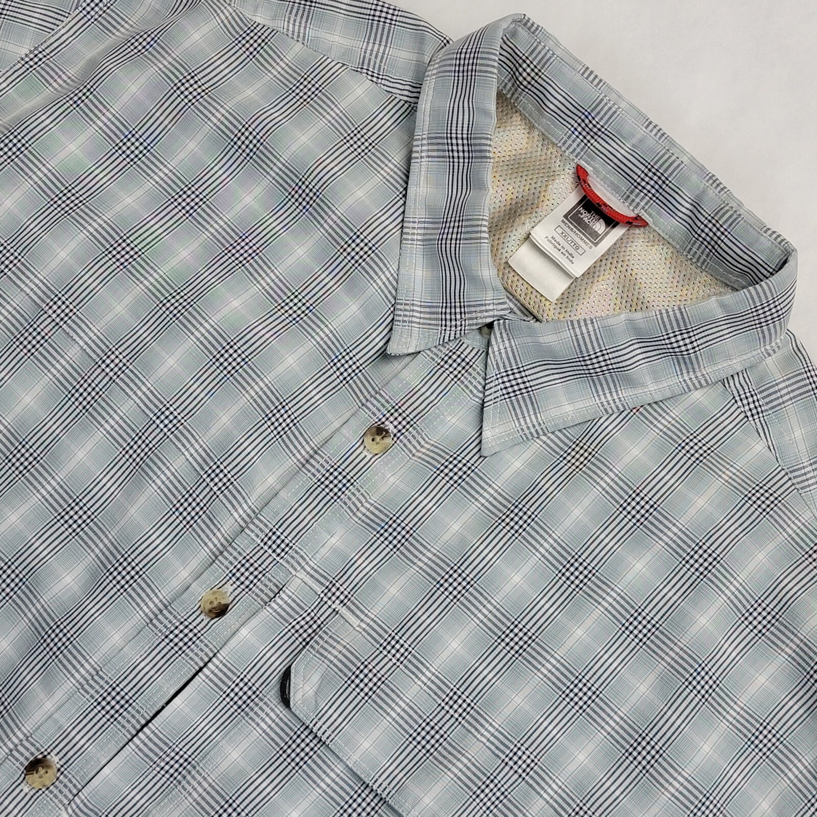 ■THE NORTH FACE■ Men's Hike and Camp Short Sleeve Round Te The North Face Men's Short Sleeve Hiking Camp Button Up
