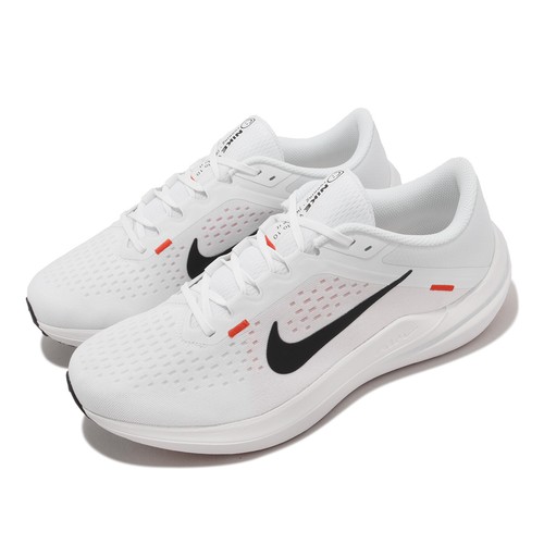 Мужские шоссейные кроссовки Nike Air Winflo 10 White Black Light Crimson DV4022-100