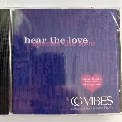 CG Vibes Hear The Love Spread The Love CD New Sealed