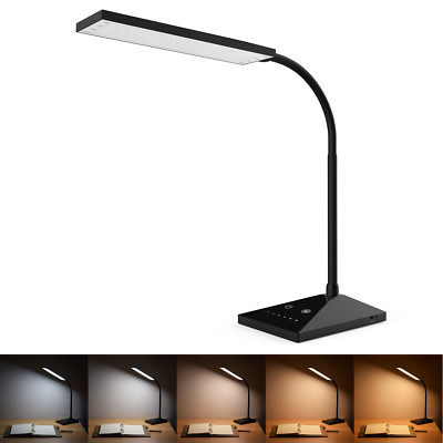 Touch Sensor Reading Lamp LED Table Desk Light Dimmable Memory Function 72 Leds