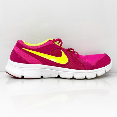 

Nike Girls Flex Experience 599344-636 Розовые кроссовки для бега, размер 6,5 лет, Розовый, Flex Experience