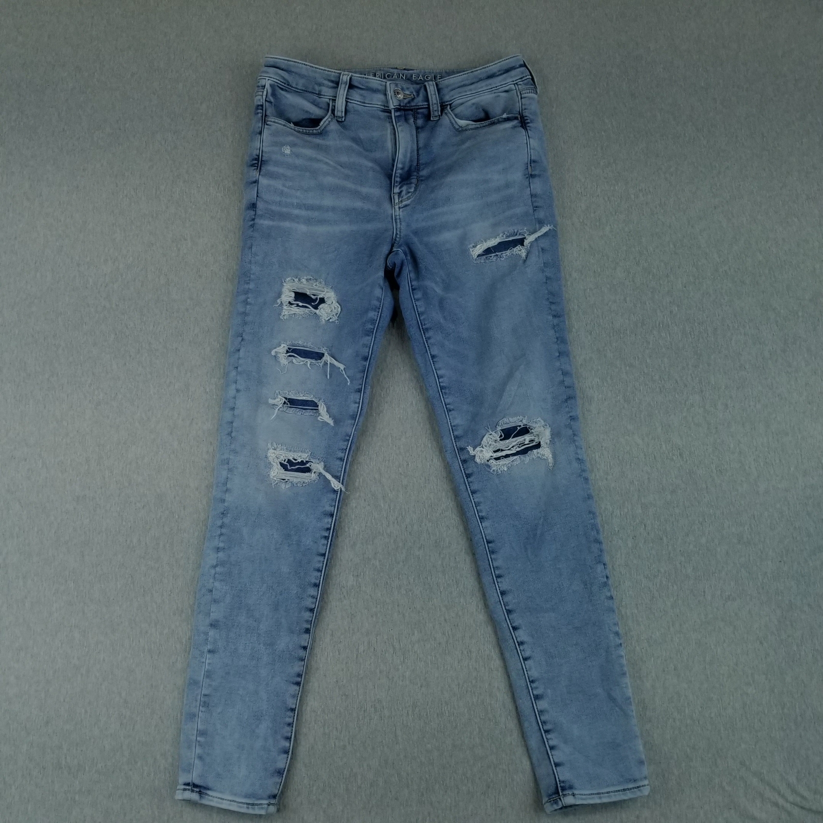 American Eagle Jeans Women's Sz 6 Super Hi Rise Jeggings Stretch Normcore Nice