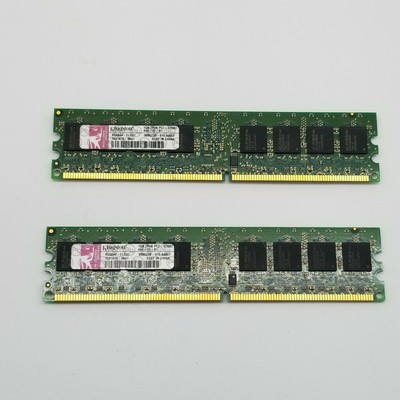 Kingston 2GB (2x1GB) 2Rx8 PC2-5300E DDR2-667 ECC 240p Desktop Memory KD6502-ELG