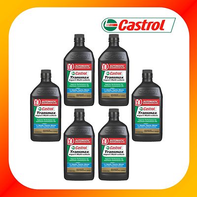 ATF IMPORT TRANSMAX Castrol Transmission Oil 6 Quarts in Case - New Stock!!