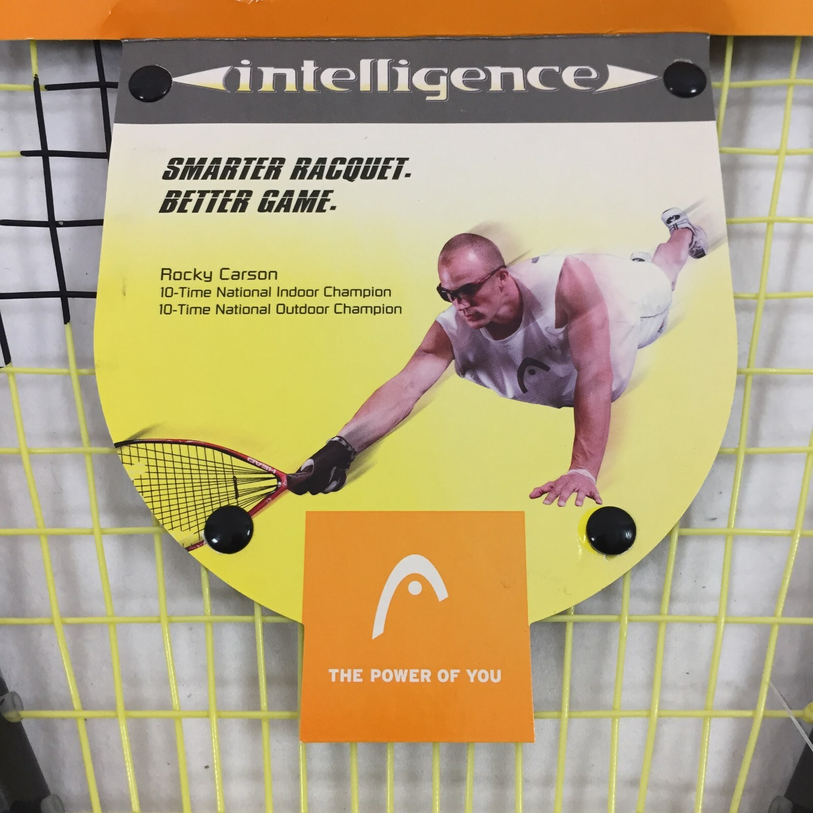 Head Intelligence i 165 Racquetball Racquet