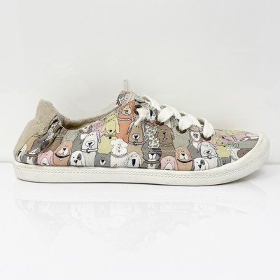 

Skechers Womens Beach Bingo 31965 Многоцветная повседневная обувь Кроссовки Размер 6, Multicolor, Beach Bingo