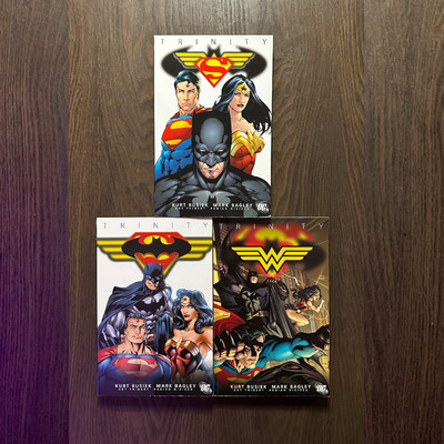 Trinity TPB vol. 1, 2, 3 set: DC Comics (2009) F, Batman, Superman, Wonder Woman