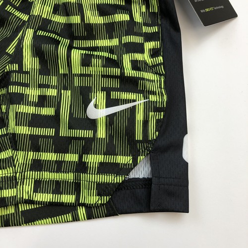 Nike Elite Toddler Boys Shorts Black Volt Size 2T Nwt
