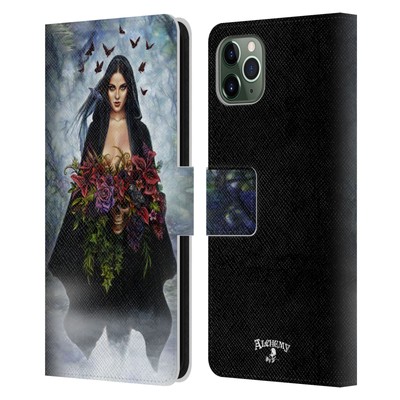 OFFICIAL ALCHEMY GOTHIC GRAPHIC ART LEATHER BOOK CASE FOR APPLE iPHONE PHONES