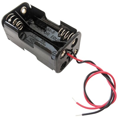4 AA Battery Holder with 6