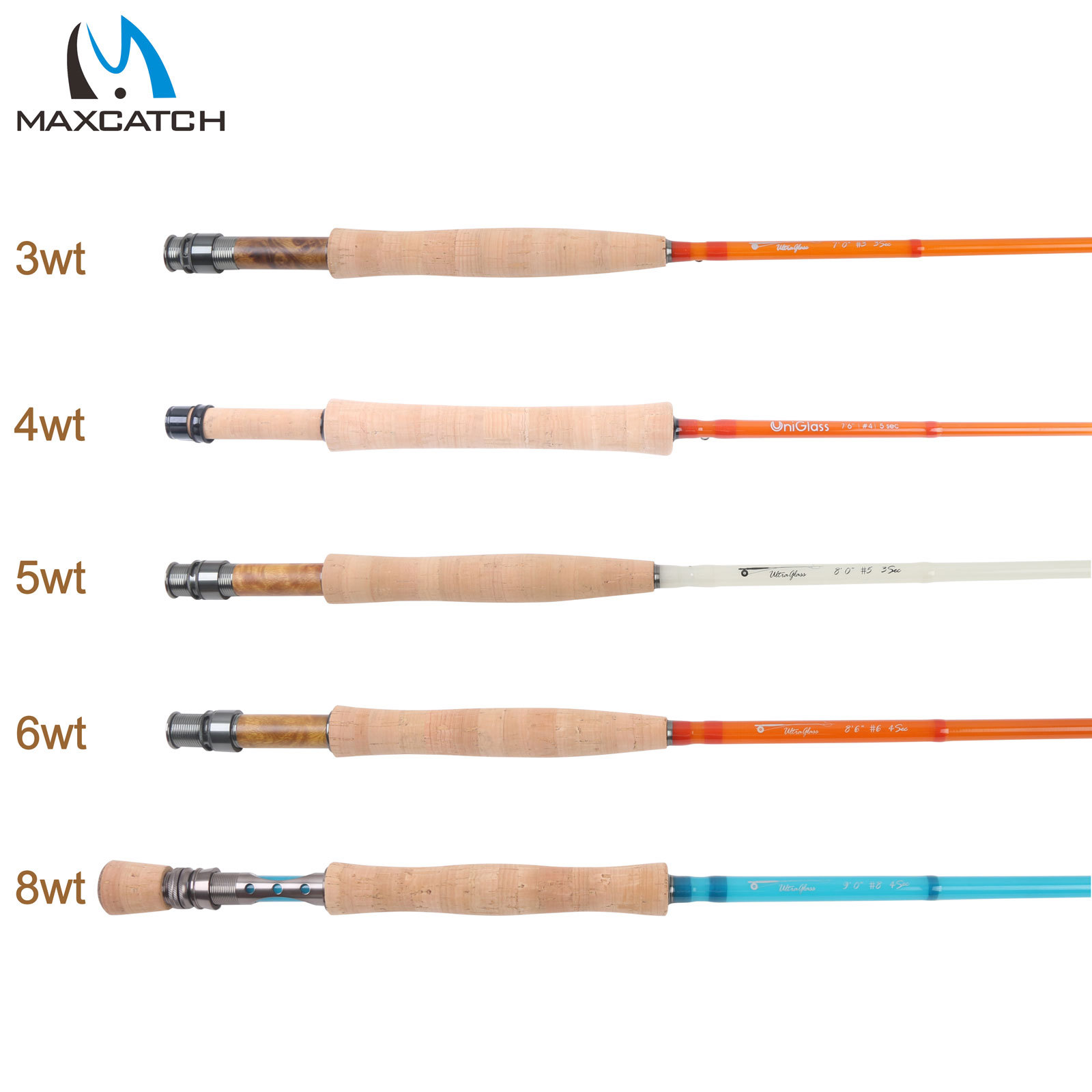 Coatac Cresent Fly Rod 6‘2\" #3/4 グラスロッド Coatac Cresent Fly Rod 6'2 #3/4 グラスロッド ロッド