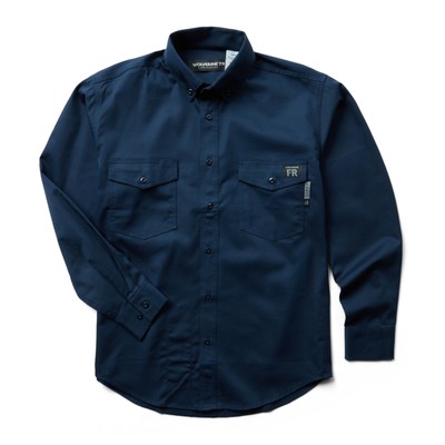 

Росомаха Мужская рубашка с длинным рукавом FR Twill Navy  Рубашки на пуговицах Хлопок