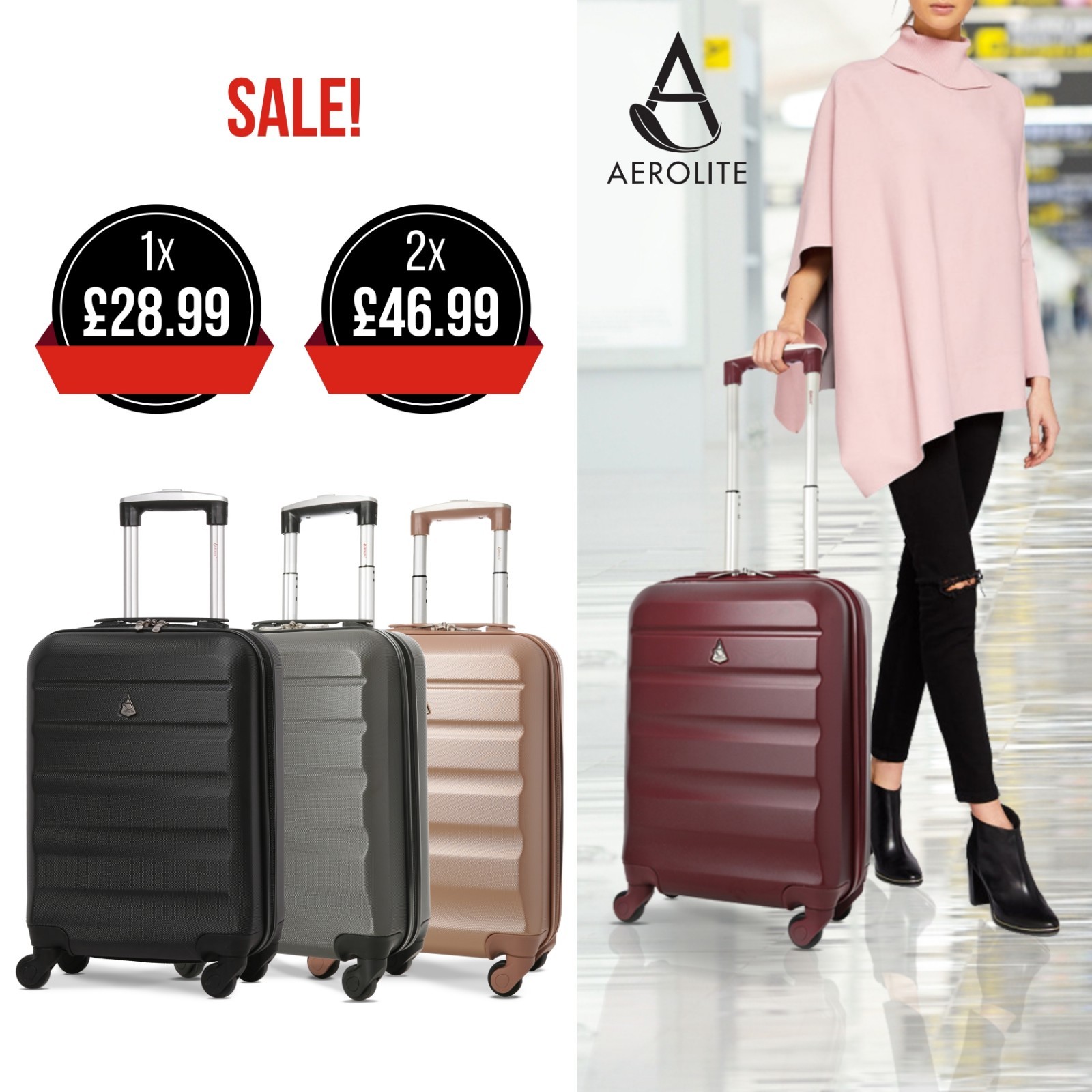 suitcases tesco sale