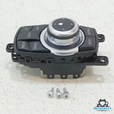 11-14 BMW 328i F30 Center Console iDrive Navigation Media Radio Control Knob OEM