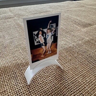 Instax/Polaroid White Mini Arch Photo Picture Holder Frame