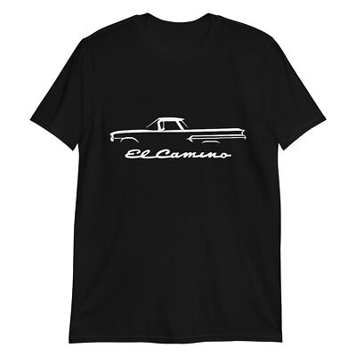 Chevy El Camino First Gen 1959 - 1960 American Classic Car Short-Sleeve T-Shirt