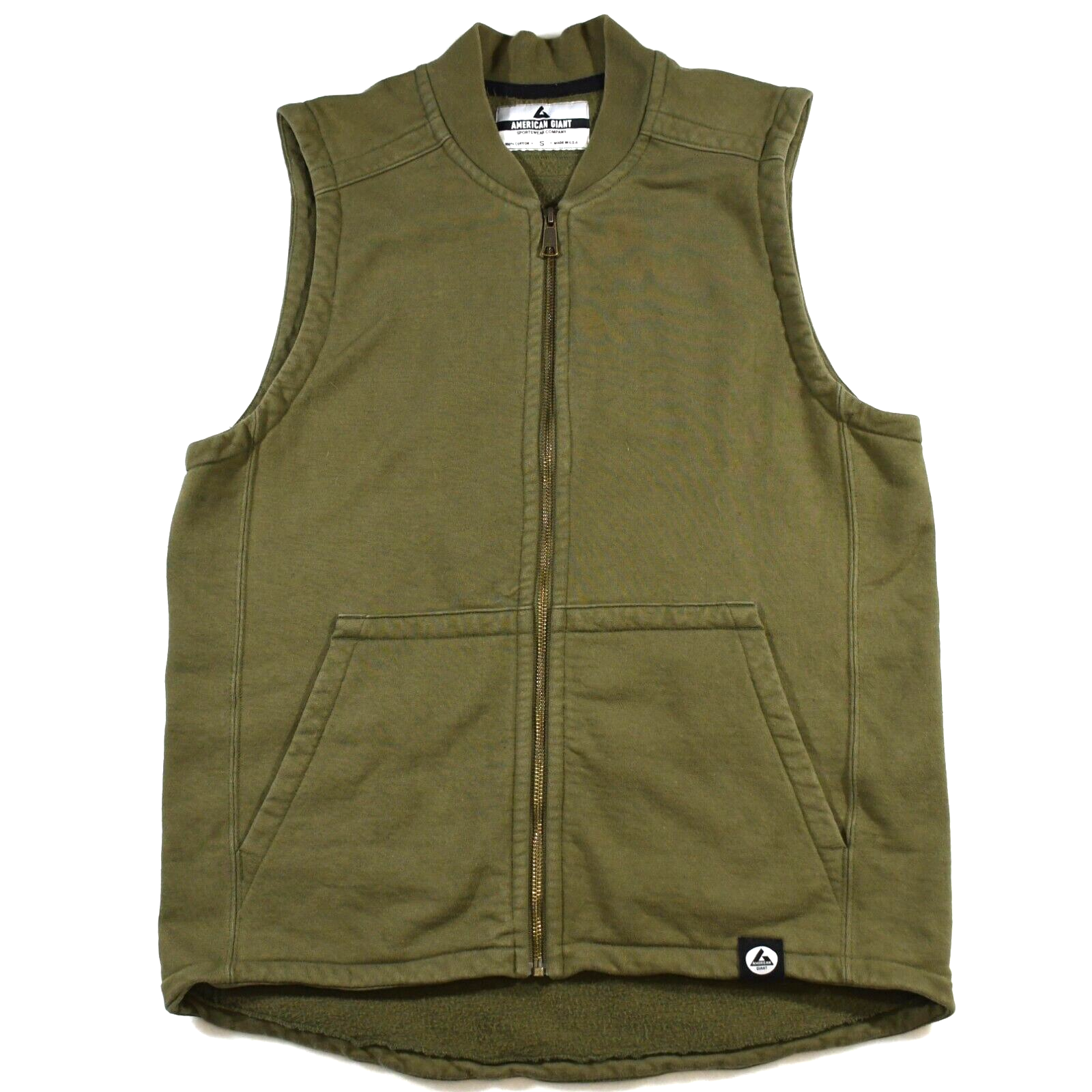 アットラスト OLIVE PULLOVER VEST 36 アットラスト OLIVE PULLOVER VEST 36