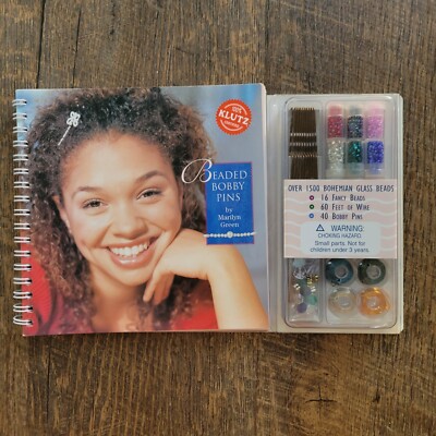 Beaded Bobby Pins by Marilyn Green (1999, Hardcover)