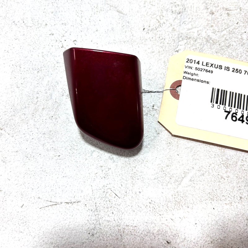 Used 2014-2015 LEXUS IS250 REAR LEFT DRIVER DOOR HANDLE COVER CAP  OEM