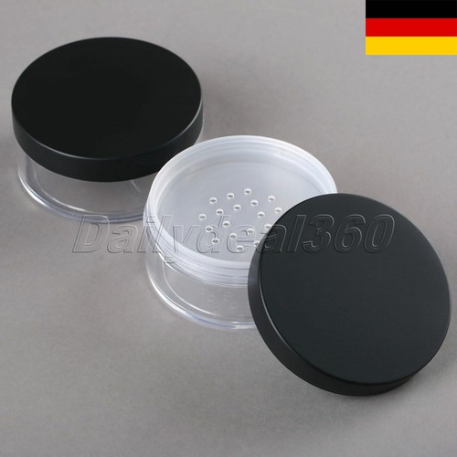 Makeup Pulver Kosmetik Verpacken Behälter Flasche Kleine Plastische Dose 50g x1