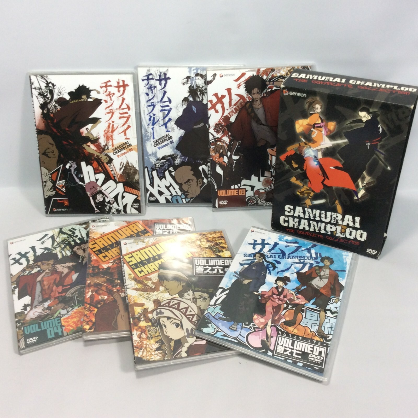 Samurai Champloo The Complete Collection 7 Disc DVD boxed