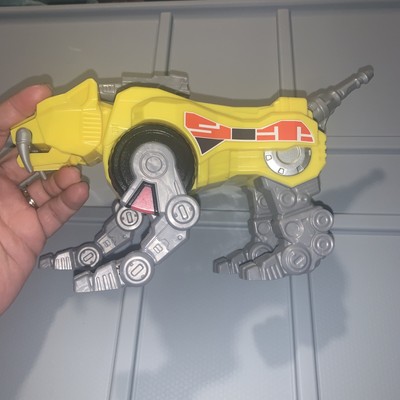 Power Rangers IMAGINEXT Vehicle Yellow Sabertooth ZORD Mattel 2015