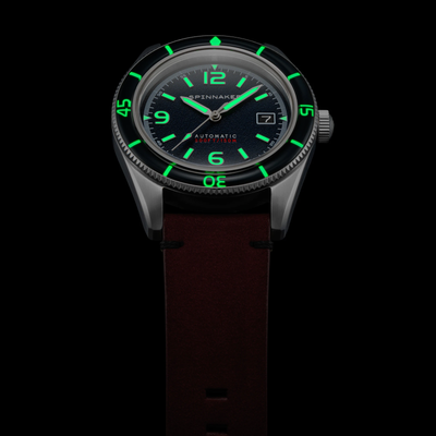 Pre-owned Spinnaker Fleuss Automatic Prussian Blue