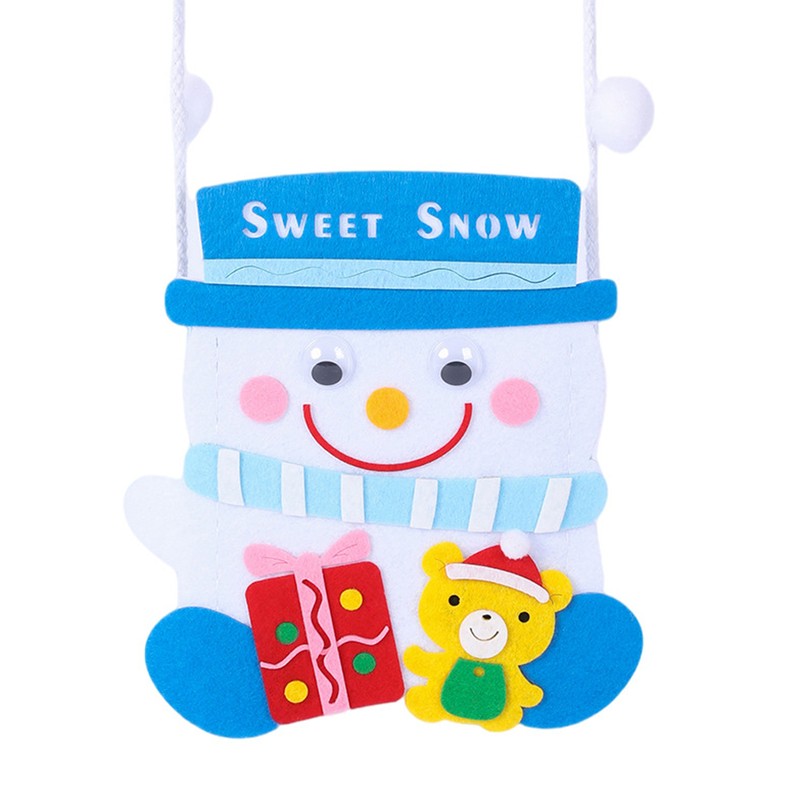 Christmas Diy Crossbody Bag Kit Craft Ideas for Adults Kids