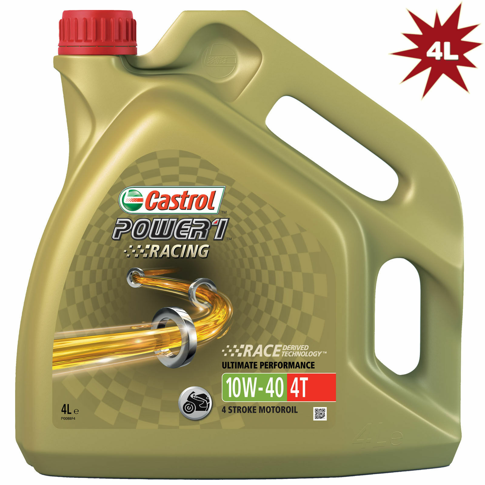 Castrol POWER 1 10W-40 エンジンオイル Amazon | カストロール エンジンオイル POWER1 4T 10W-40 5L