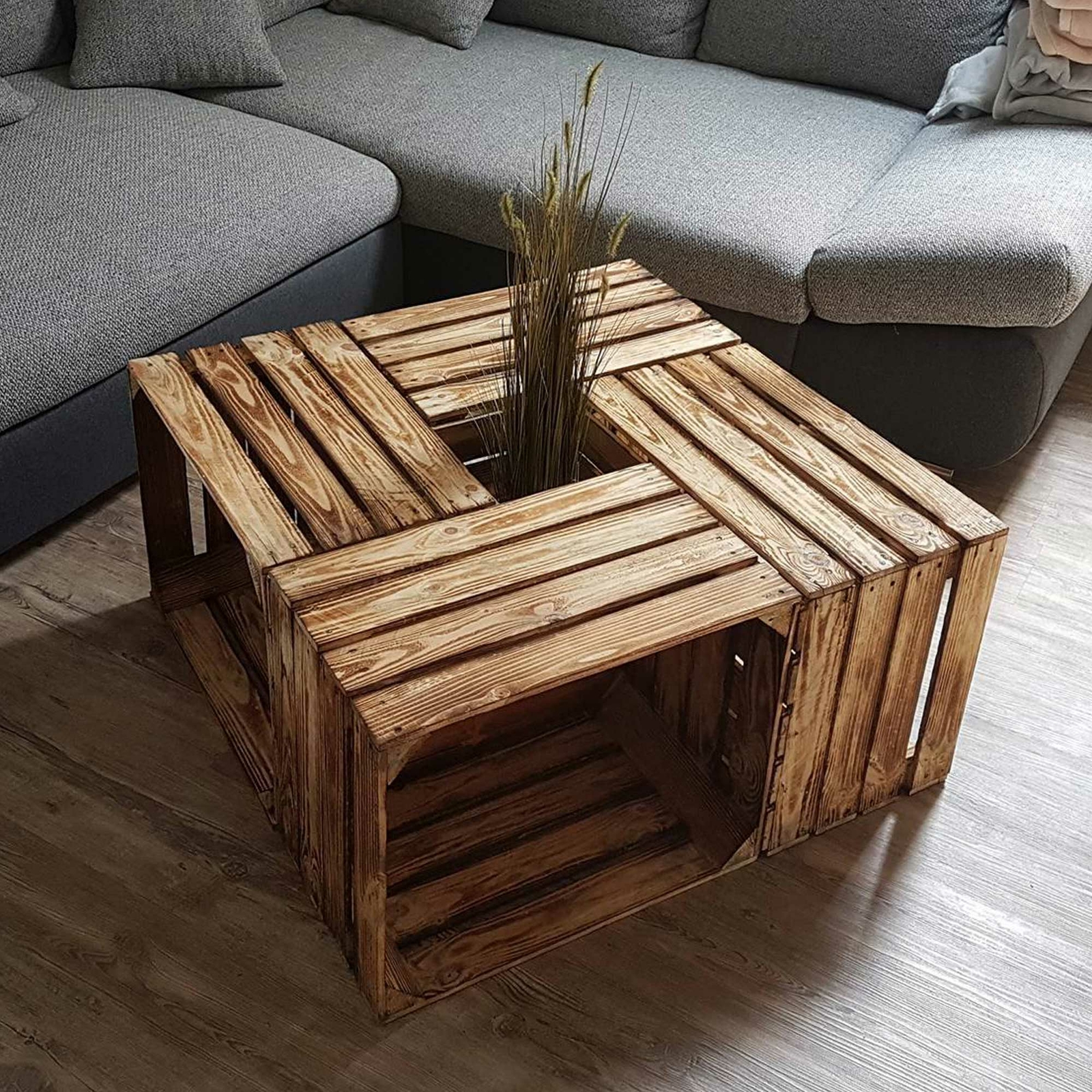 кофейный столик из картона
