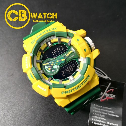 Pre-owned G-shock Casio  Ga-400cs-9a Men's Quartz Special Color Series Analog-digital Watch