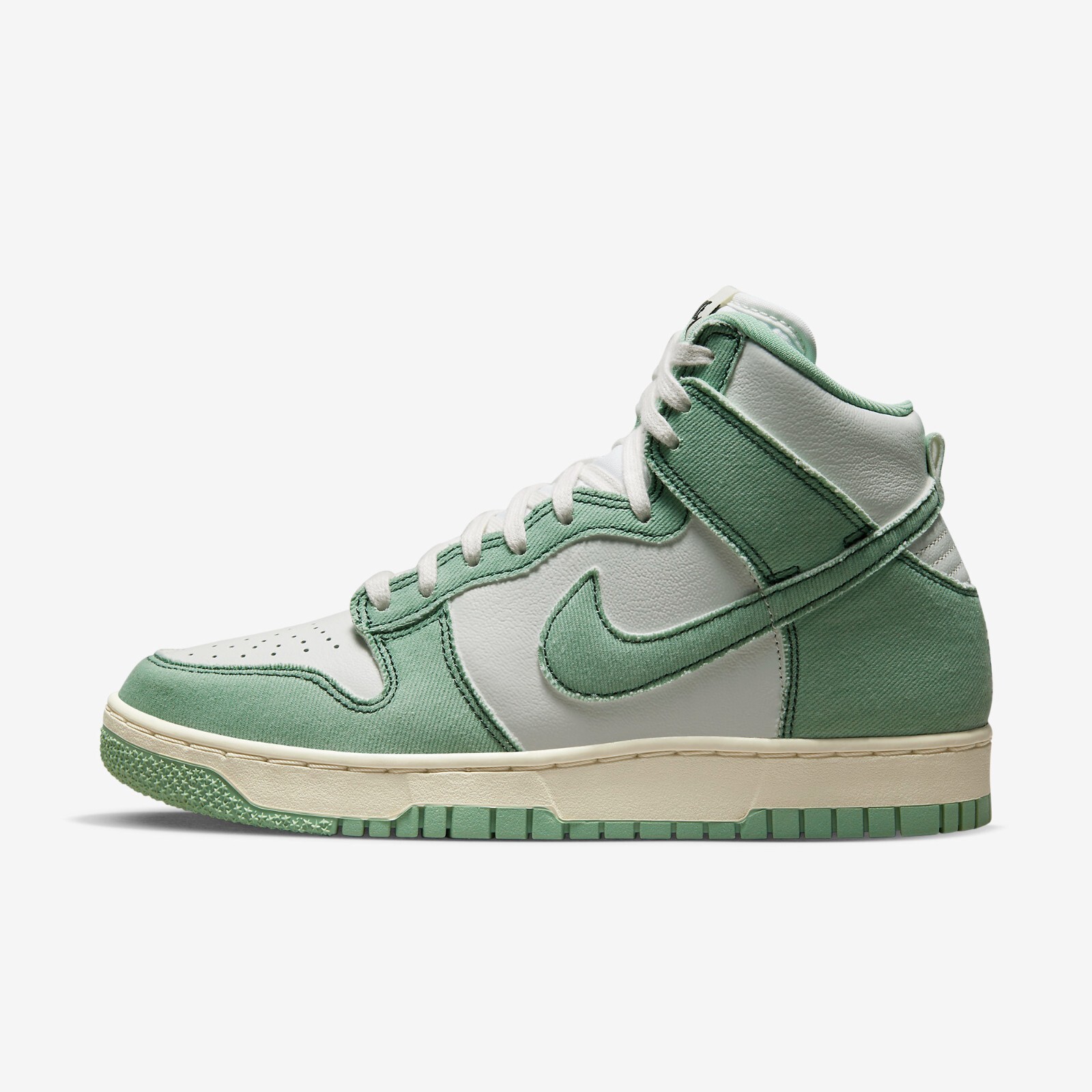 

Кроссовки Nike Dunk High 1985 Enamel Green DV1143-300 WMNS Shoes, Enamel green/enamel green/summit white, Nike Wmns