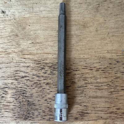 Cornwell T27 Long Torx Star Bit Socket 1/4'' Drive CRV NEW OPEN BOX READ
