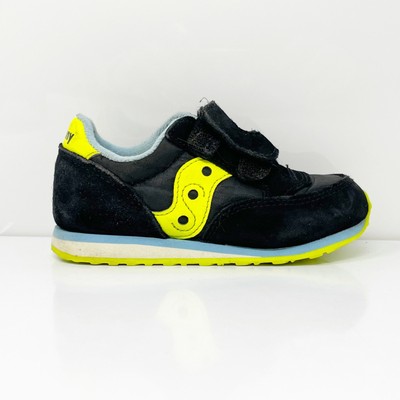 Saucony Boys Jazz HL SL262951 Черная повседневная обувь Кроссовки Размер 8 M