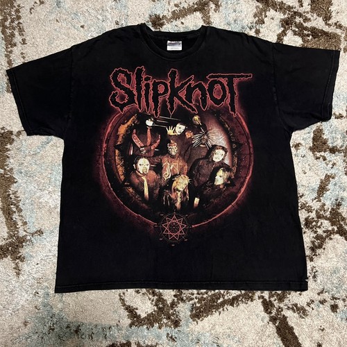 Vintage Slipknot 2000s Shirt Size XL Faded Grunge Metal